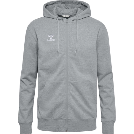 Veste HMLGO 2.0 à capuche Hummel Gris Jr