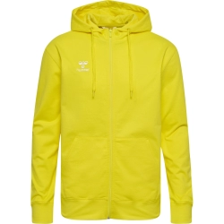 Veste HMLGO 2.0 à capuche Hummel Jaune jr - Espace-Handball.com