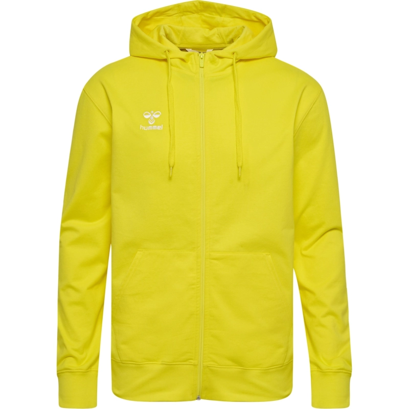 Veste HMLGO 2.0 à capuche Hummel Jaune jr