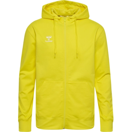 Veste HMLGO 2.0 à capuche Hummel Jaune jr