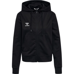 Veste HMLGO 2.0 à capuche Femme Hummel Noir - Espace-Handball.com