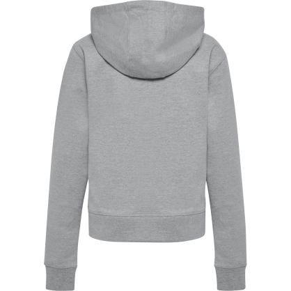 Veste HMLGO 2.0 à capuche Femme Hummel Gris - Espace-Handball.com