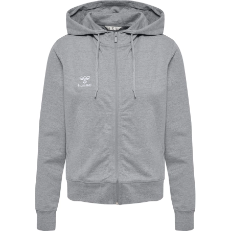 Veste HMLGO 2.0 à capuche Femme Hummel Gris