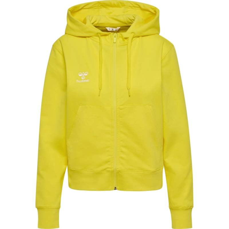 Veste HMLGO 2.0 à capuche Femme Hummel Jaune