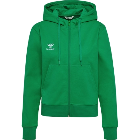 Veste HMLGO 2.0 à capuche Femme Hummel Vert