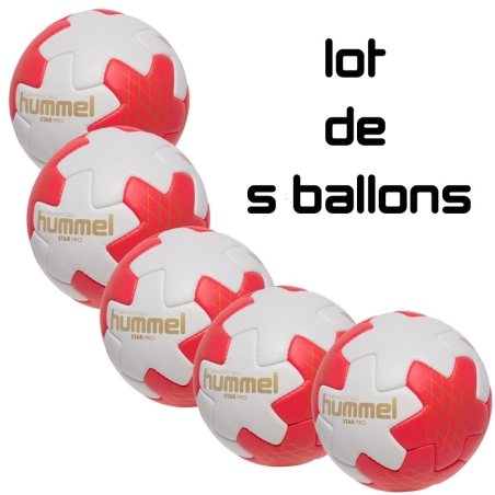 Lot de 5 Ballons HMLStar Pro HB Hummel