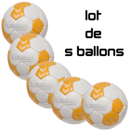 Lot de 5 Ballons HMLClassic Match HB Hummel Lot de 5 Ballons HMLClassic Match HB Hummel