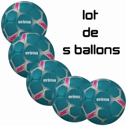 Lot de 5 Ballons Flash DURO Erima - Espace-Handball.com