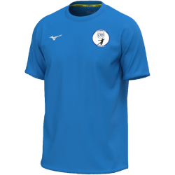 Maillot polyester training MIZUNO bleu roy OBH - Espace-Handball.com
