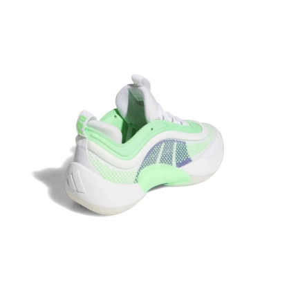 Chaussures DON Junior Adidas Blanc/Vert Fluo - Espace-Handball.com