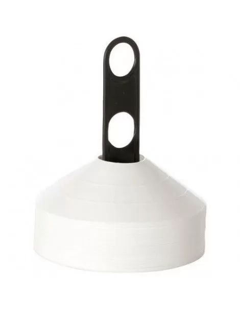 Kit De Délimitation 40 coupelles blanches avec support