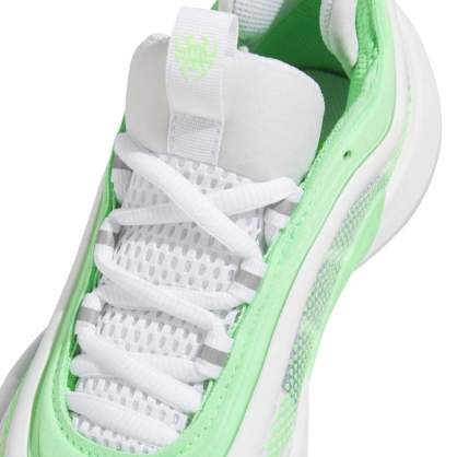 Chaussures DON Junior Adidas Blanc/Vert Fluo - Espace-Handball.com