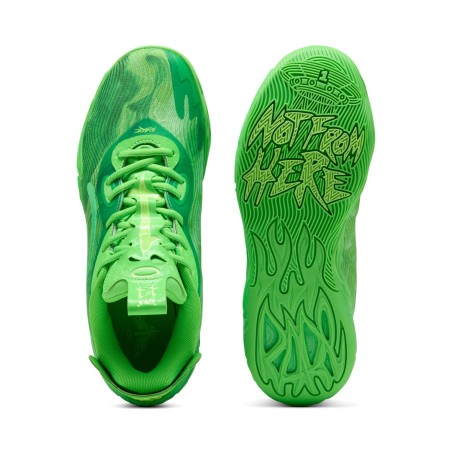 Chaussures MB.04 Lo Team Puma Verte