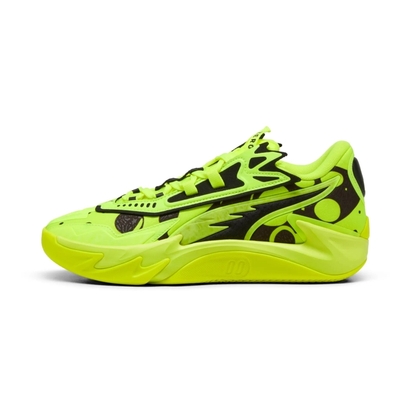 Chaussures Scoot II Puma Jaune Fluo Chaussures Scoot II Puma Jaune Fluo