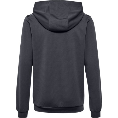Sweat à capuche HMLAuthentic Hummel gris foncé