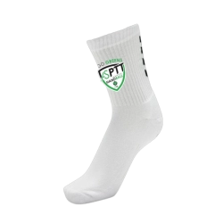 Chaussettes d'entrainement HUMMEL blanches - ASPTT - Espace-Handball.com