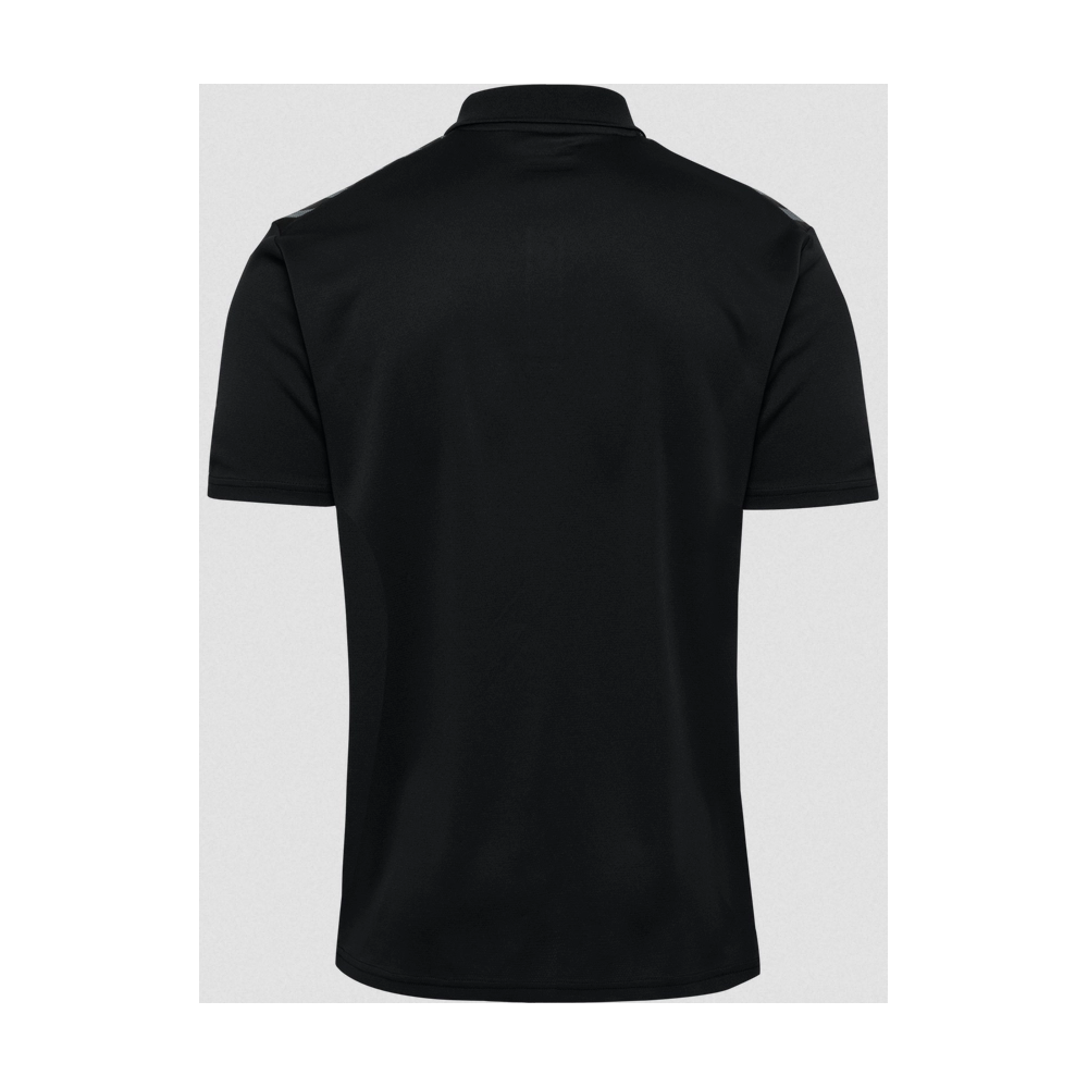 Polo poly HUMMEL noir adulte - ASPTT