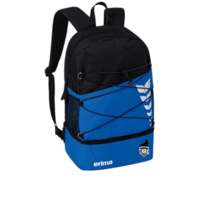 Sac à dos avec compartiment ERIMA bleu - THBC - Espace-Handball.com