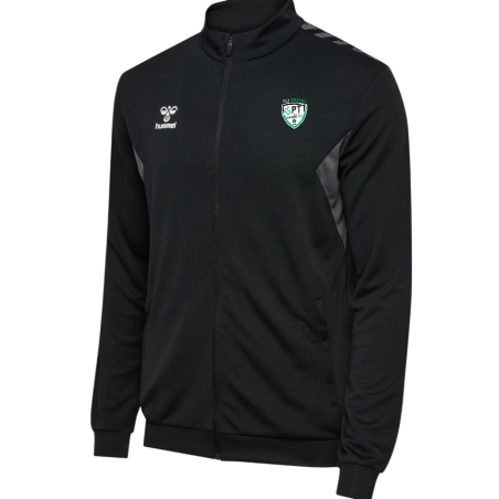 Veste jogging HUMMEL noir adulte - ASPTT