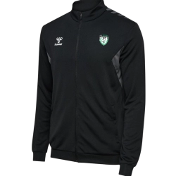 Veste jogging HUMMEL noir enfant - ASPTT - Espace-Handball.com