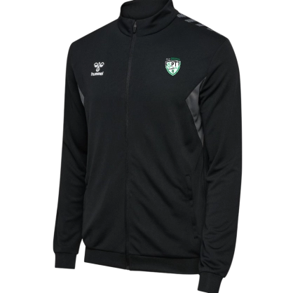 Veste jogging HUMMEL noir enfant - ASPTT - Espace-Handball.com