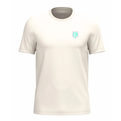 Tee Shirt Handball Pink Collection EH Ivory - Espace-Handball.com