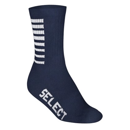 Chaussettes Basic Sélect Marine/Blanc - Espace-Handball.com
