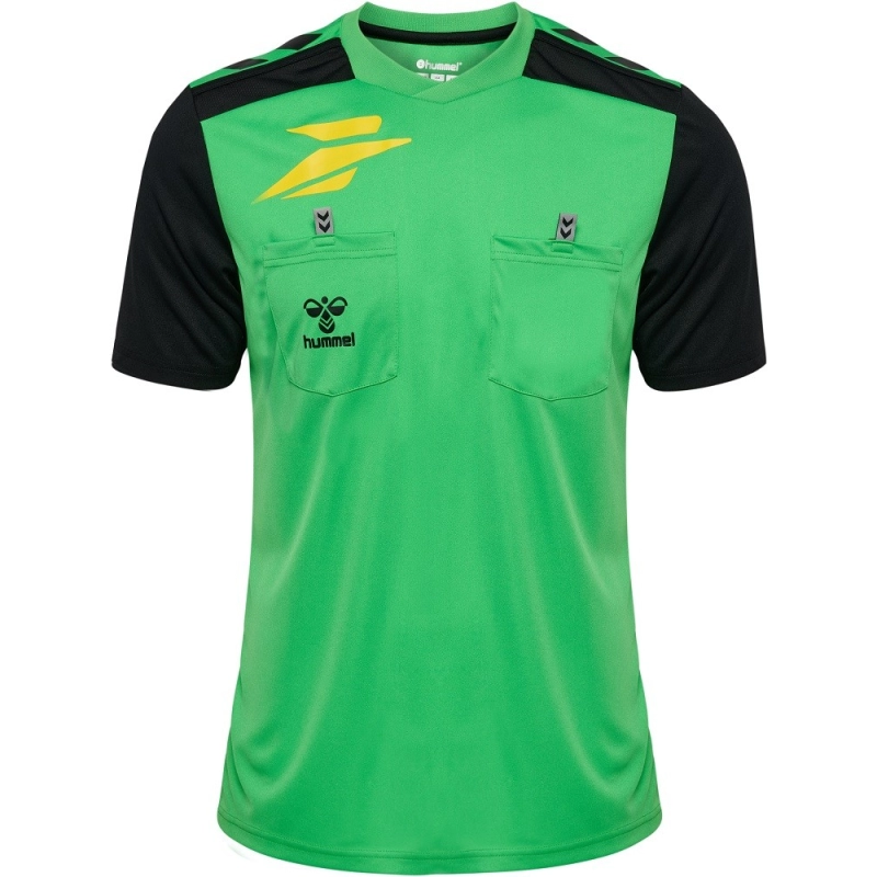 Maillot Arbitre Officiel FFHB Hummel Vert