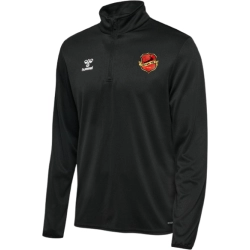 Veste 1/4 zip Noir Hummel Dives HB - Espace-Handball.com