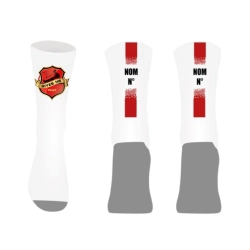 Chaussettes personnalisées Logo Dives HB + Nom + Numéro - Espace-Handball.com