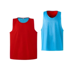 Chasuble réversible Rouge/Bleu Dives HB - Espace-Handball.com