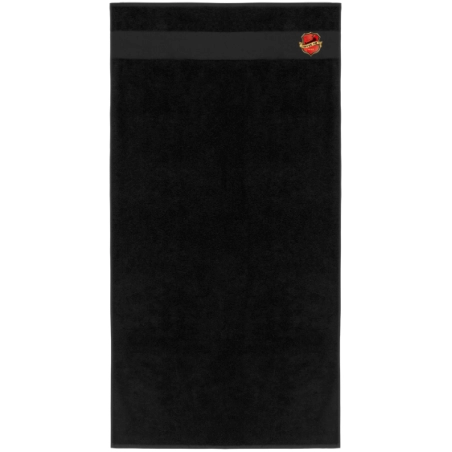 Serviette de bain Noir Dives HB (logo brodé)
