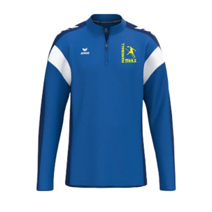 Veste 1/4 zip Erima Bleu Brax Handball - Espace-Handball.com