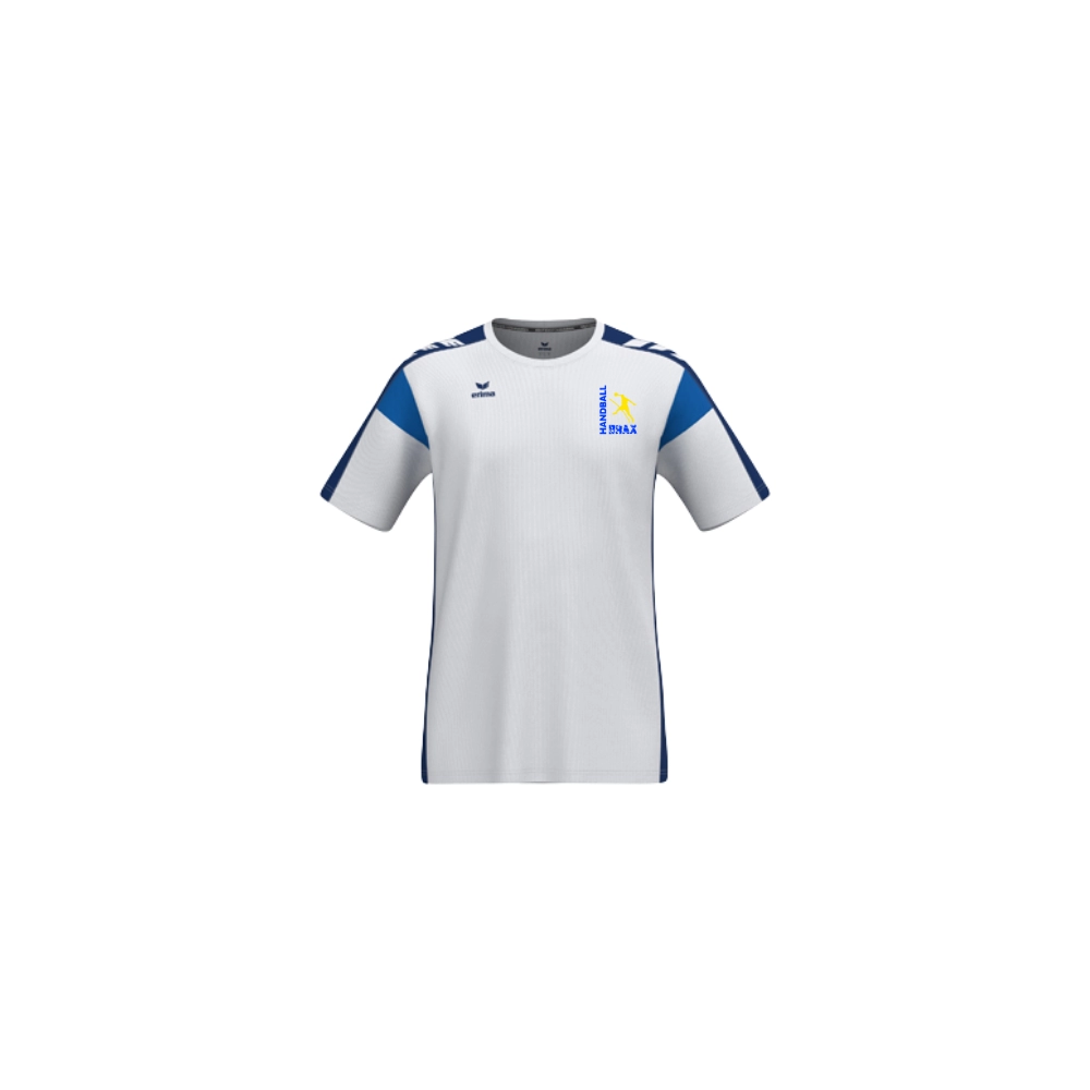 Maillot Erima Blanc Brax Handball (logo bleu et jaune)