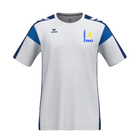 Maillot Erima Blanc Brax Handball (logo bleu et jaune)