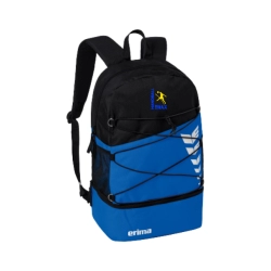 Sac à dos Erima Bleu Brax Handball (logo bleu et jaune) - Espace-Handball.com