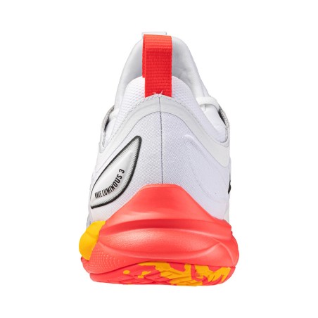 Chaussures Wave Luminous 3 Mizuno blanc/orange