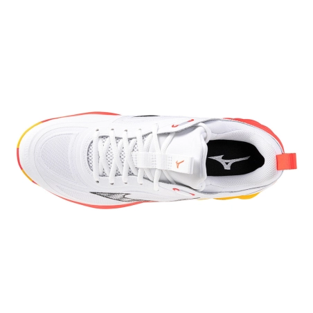 Chaussures Wave Luminous 3 Mizuno blanc/orange