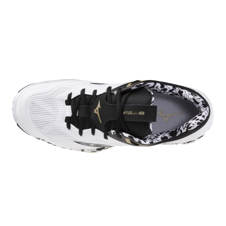 Chaussures Wave Stealth Blanc/Noir/Or Chaussures Wave Stealth Blanc/Noir/Or