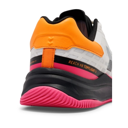 Chaussures HB Topflight Pro Hummel Blanches - Espace-Handball.com