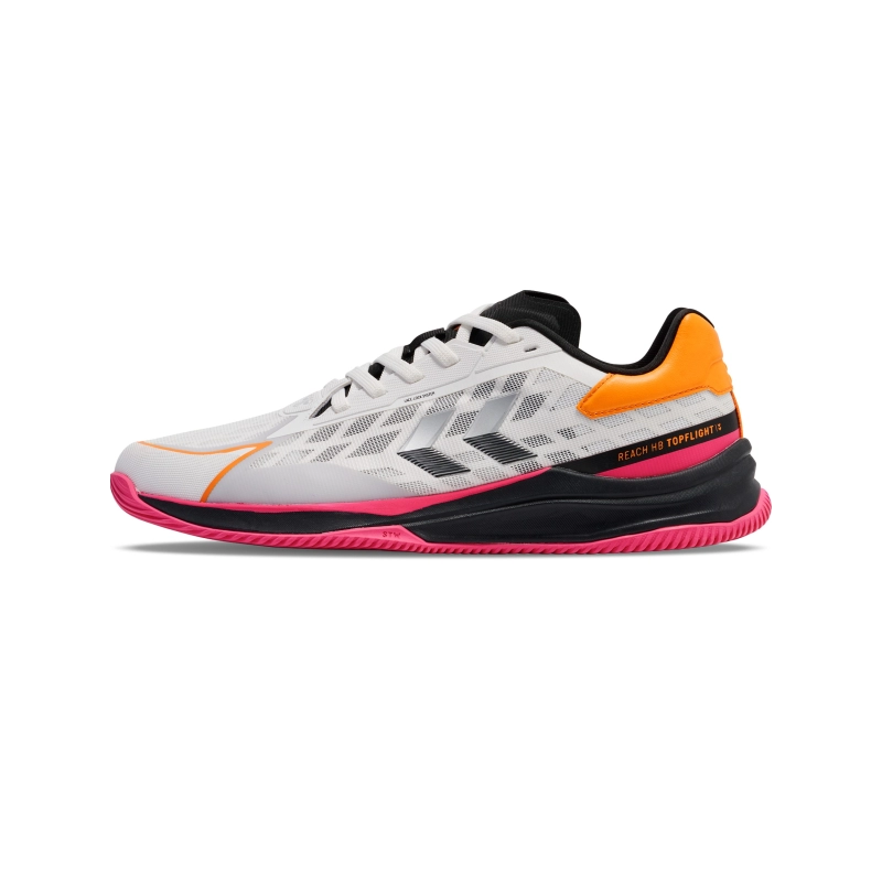 Chaussures HB Topflight Pro Hummel Blanches Chaussures HB Topflight Pro Hummel Blanches