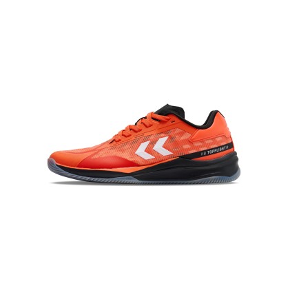 Chaussures HB Topflight Pro Hummel Oranges - Espace-Handball.com