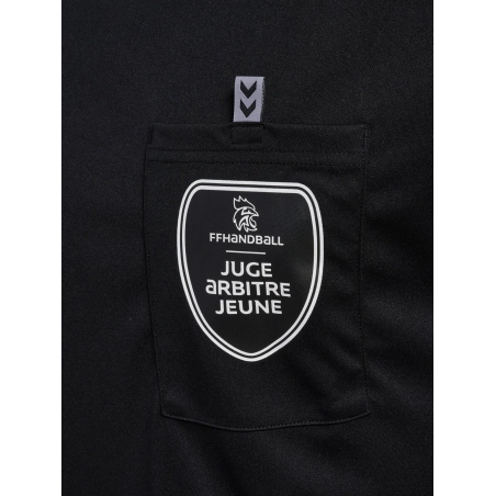 Maillot Jeune Arbitre FFHB officiel Hummel Noir