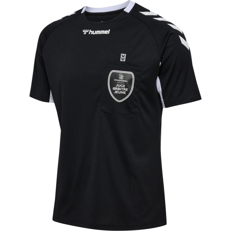 Maillot Jeune Arbitre FFHB officiel Hummel Noir