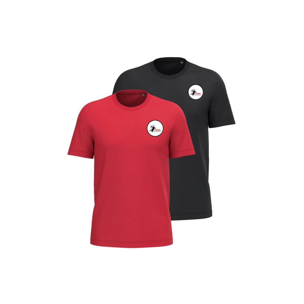 T-shirt Rouge ou Noir COBSE Handball
