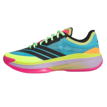 Chaussures Adizéro Sélect 3.0 Adidas Rose / Bleu - Espace-Handball.com