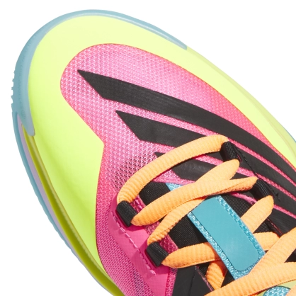 Chaussures Adizéro Sélect 3.0 Adidas Rose / Bleu - Espace-Handball.com