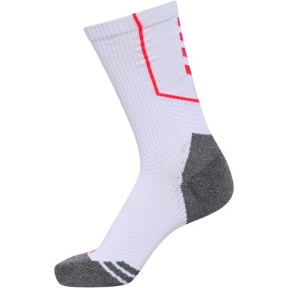 Chaussettes Blanc/Rose Hummel UKHB - Espace-Handball.com