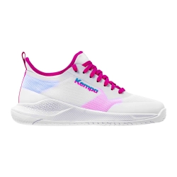 Chaussures KourtFly Junior Kempa Blanc Rose - Espace-Handball.com