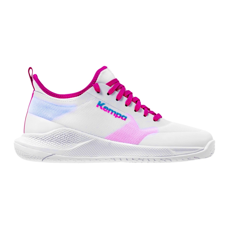 Chaussures KourtFly Junior Kempa Blanc Rose